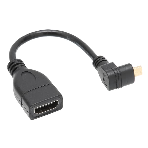 HDMI til Mini HDMI-kabel 90 Grader Lyd Datamaskin