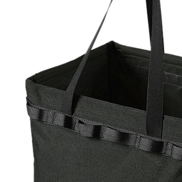 Camping Opbevaringspose Stor Kapacitet Multifunktionel Sammenklappelig Utility Tote Bag til Picnic Rejse Bil Sort