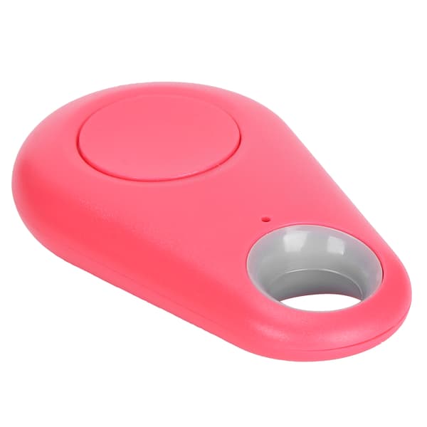 Trådlös Smart Tracker Bluetooth Anti Lost Alarm Sensor Enhet för Barn Husdjur Plånbok Bagage Rosa