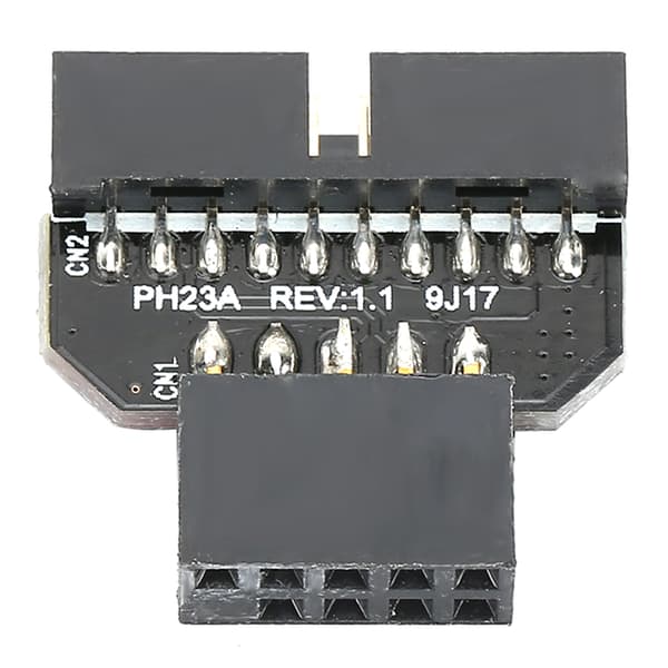 PH23A Emolevyn USB 2.0 9Pin - USB 3.0 19P Plugin -liitinadapteri (PH23A)