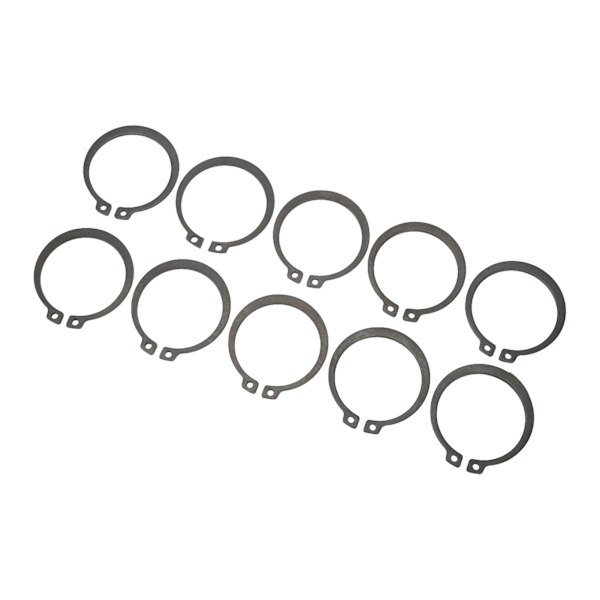 50 STK 1,8 mm Tykkelse AC Kompressor Kobling Snap Ring Jern Passer til 508 V5 AC Kompressor Koblingsaksel