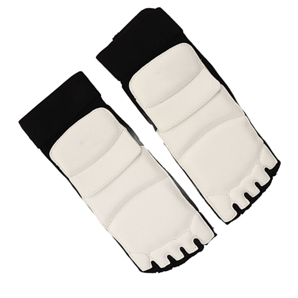 TaeKwonDo Fot Skydd TKD Kampsport Sparring Vrist Skydd Utrustning Träningsmatch Fötter Skydd Handskar L