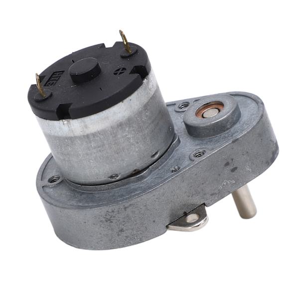 Växelmotor DC 12V 5RPM Hastighetsreducering Växelmotor Legering Stål för Robotutrustning