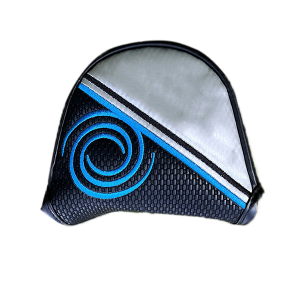 Mallet Putter Head Cover Magnetisk sugspänne Lång halvcirkel Golftillbehör för Putter Type2