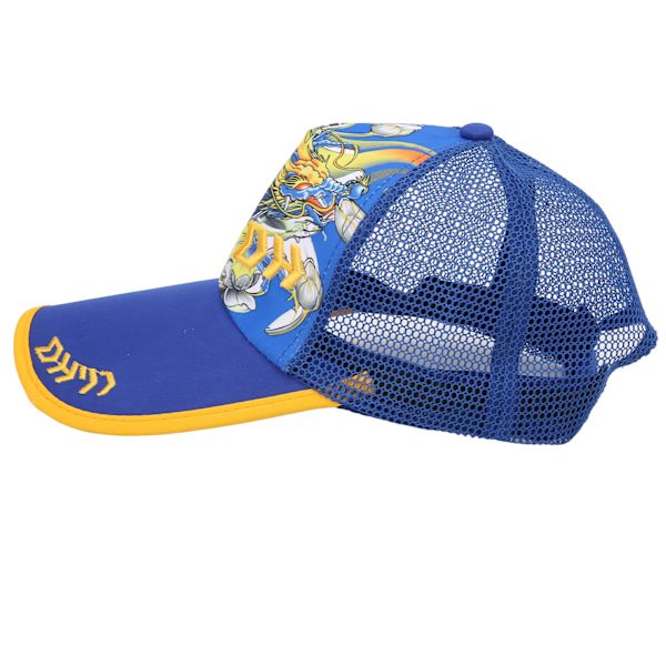 Fiskehat Polyester Nylon One Size Justerbar åndbar, svedtæt kasket til udendørs sportsblå
