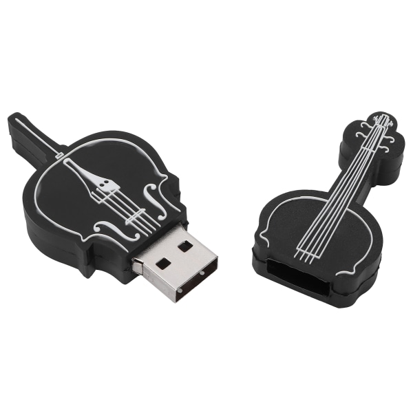 Flash-drev bærbar tegneserie celloformet tommelfinger-memory stick til informationslagring Datatransmissionsgave (32 GB)