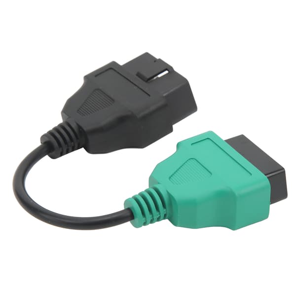 Grøn ABS OBD2 Diagnostisk Kabel Servostyring Scanner Erstatning til Fiat ECU Scan Tool