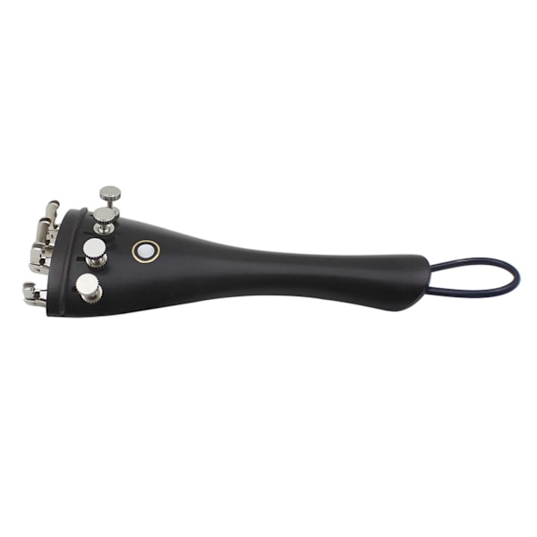 3 in 1 Ebony Tailpiece ja köysihienovirittimet -setti 4/3 4/4 viulun varaosalle