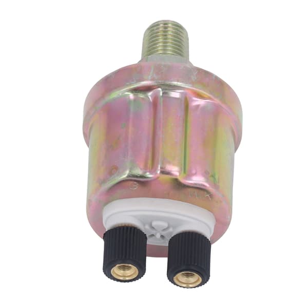 Olietryksensor 1/4 NPT 0 til 10 Bar Motortryksensor til VDO Dieselgenerator Blank Dobbelthoved