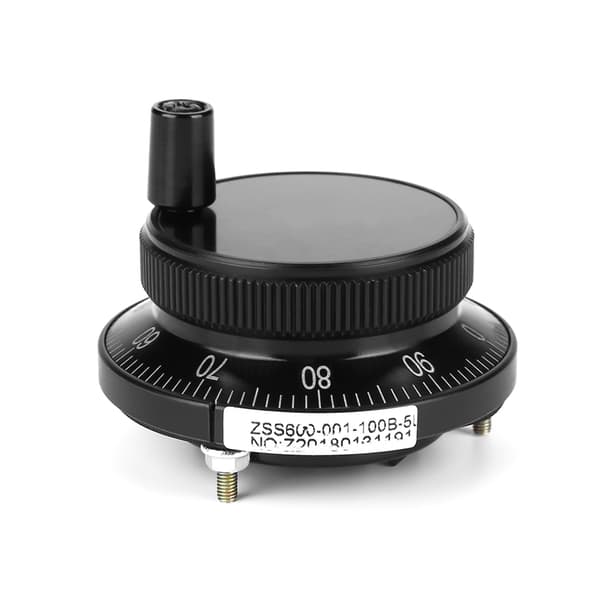 Håndsving Puls Encoder til CNC System - Sort (1 stk)