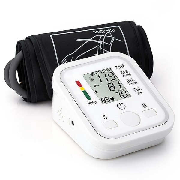 Blodtrykksmansjettdetektor for overarm elektronisk overvåking