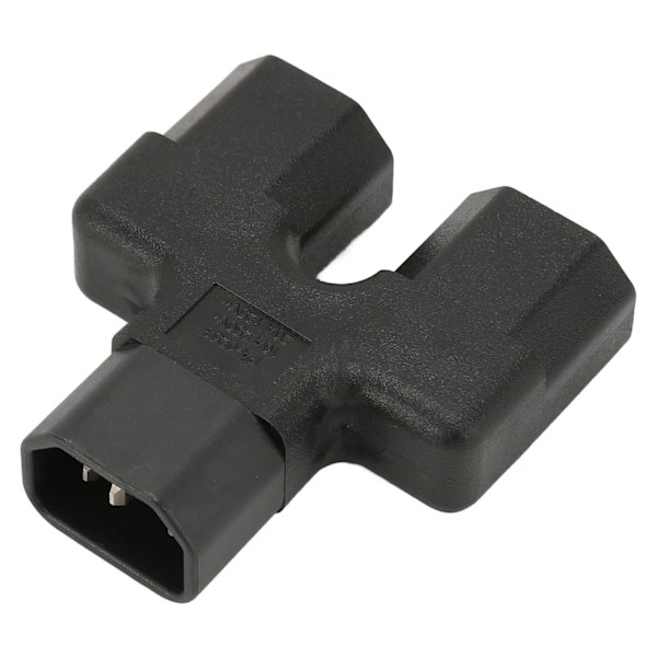 IEC320 C14 til dobbel IEC320 C21 strømadapter C14 hann til dobbel C21 hunn 1 i 2 ut strømadapter 125V-250V