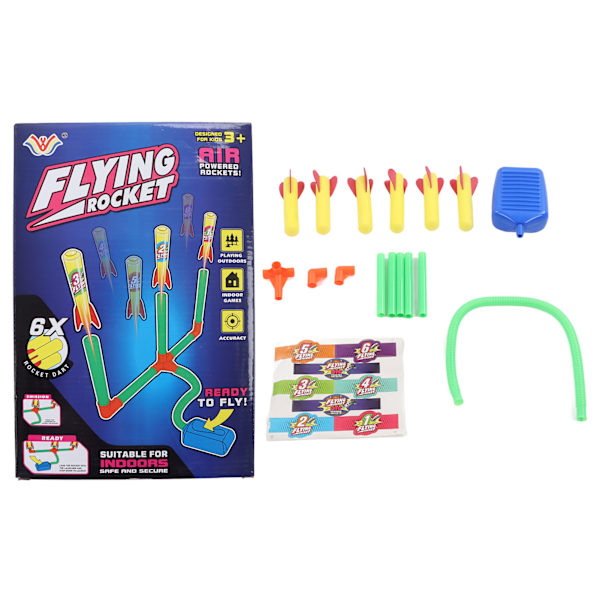 Barn Skum Raket Launcher Leksaker Utomhus Barn Steg På Gasbag Leksak för Daglig Underhållning