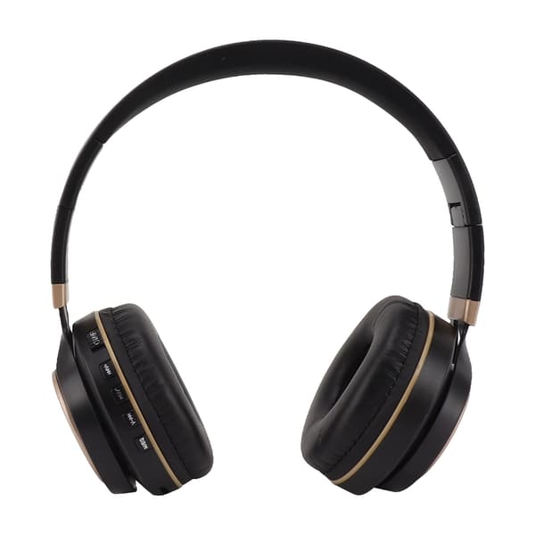 Trådløst headset Bluetooth 5.0 dyb bas stereolyd 200mAh trådløse Bluetooth-hovedtelefoner til sport sort