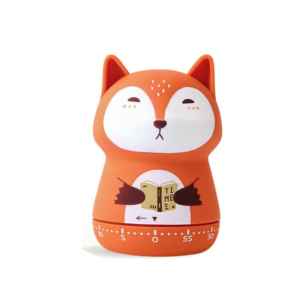 Mechanical kitchen timer, cute animal timer for kids, for classroom, home, study and cooking