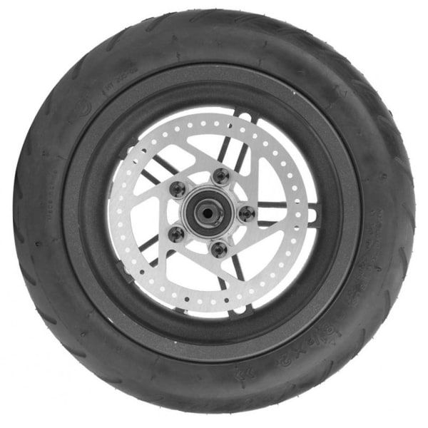 Gælder M365 elektriske scootertilbehør pneumatisk dæk baghjulsenhed indre og ydre dæk + hjulnav skivebremseskive kombination A3