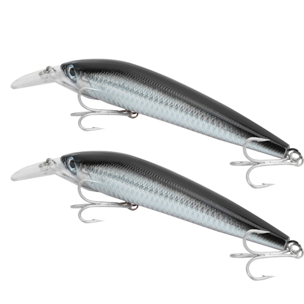 2st plast konstgjord simulering djupdykning Minnow lockbete fisketillbehör4#