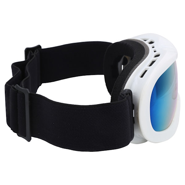 Barn Ski Snowboard Goggles Dobbellags linser Anti-Fog UV-beskyttelse Snow Goggles (Hvite)
