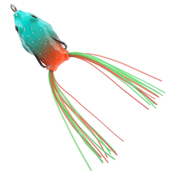 Artificial Fish Snakehead agn Naturtro myk froskelokking Swimbbait med krok og hale3#