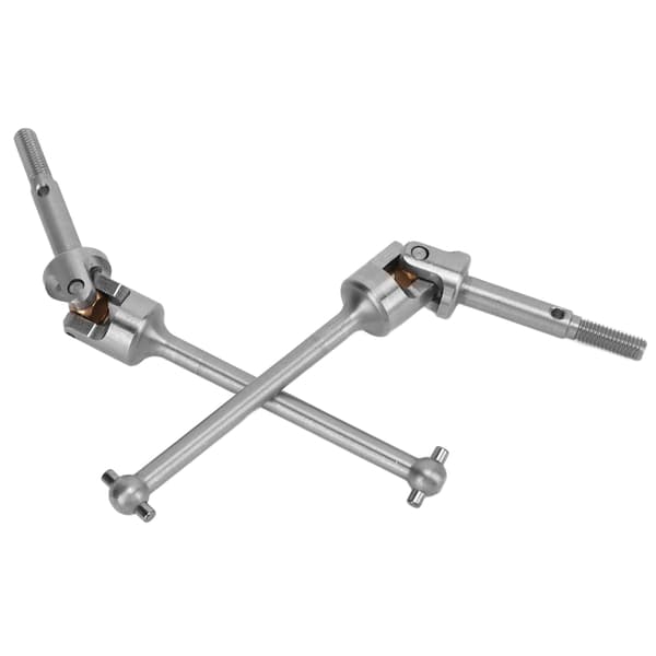 2 stk. RC Rustfrit Stål Front CVD Drivaksel Sæt til LOSI LMT Solid Axle 1/8 Monster Truck