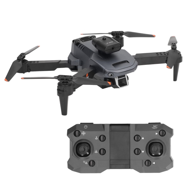 K6 Drone Taitettavat 2,4 Ghz Wifi-droonit 4K HD -kameralla RC-taitettava nelikopterihelikopteri aikuisille lapsille kolmella paristolla
