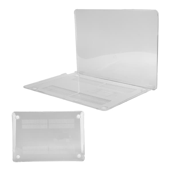 MacBook Läpinäkyvä Silikoni Ylä- ja Alasuojakotelo