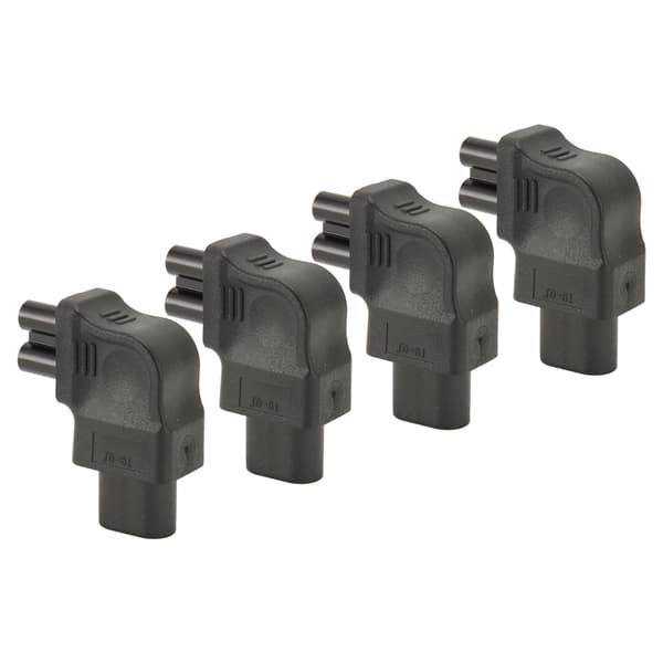4 STK IEC320 C8 til C5 Strømadapter C8 til C5 Adapter Strømkontakt for bærbar PC 2PDU Server 250V