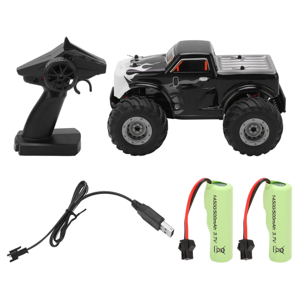 RC Terrängbil 1/20 Skala Kraftfull Mini 4WD Klättring RC Bil Hastighetsväxling Fjärrkontroll Off Road Vehicle Leksak Dubbelt batteri