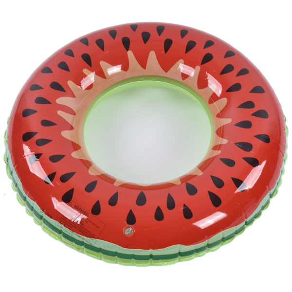 Vesimeloni-uimarenkaat lapsille, ympäristöystävällinen PVC, paksu, kestävä, vuotovarma, turvallinen, ilmatäytteinen uimarengas aikuisille
