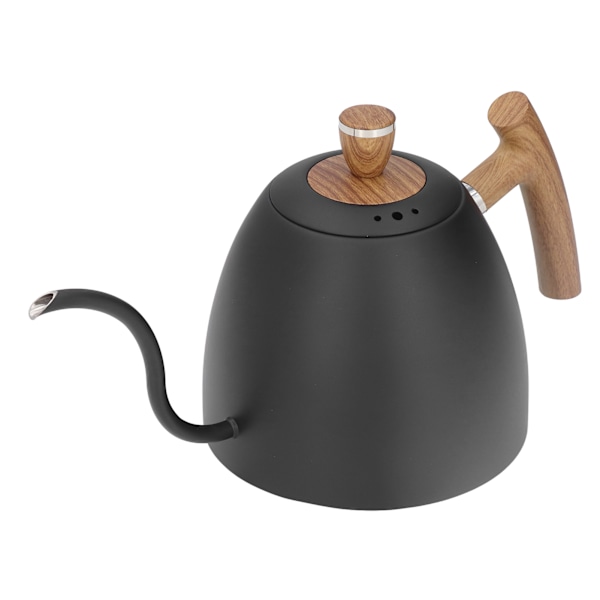 Hell over Kettle 800ml Ergonomisk håndtak Rustfritt stål Antikorrosjon Svanehals Tute Holdbar Kaffe Kettle