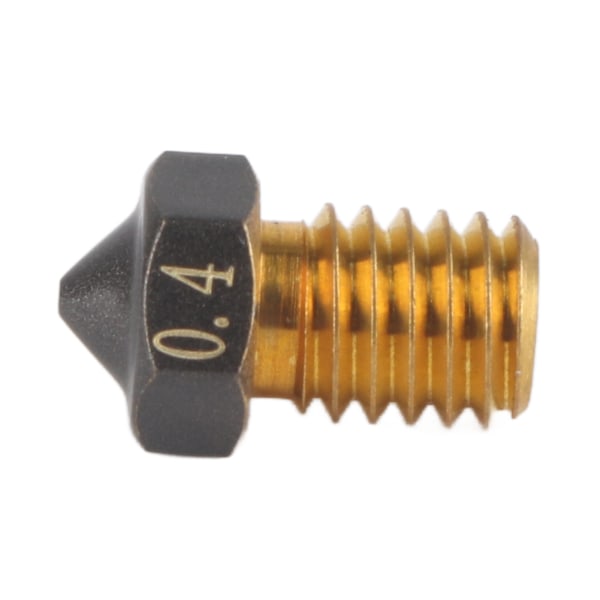 5 st 3D-skrivarmunstycke för Ender 3D V6 3D-skrivare Mässingsextrudertips