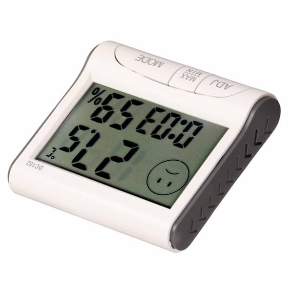 Elektronisk termometer LCD digital temperaturtester trådløs termometer hygrometer luftfugtighed