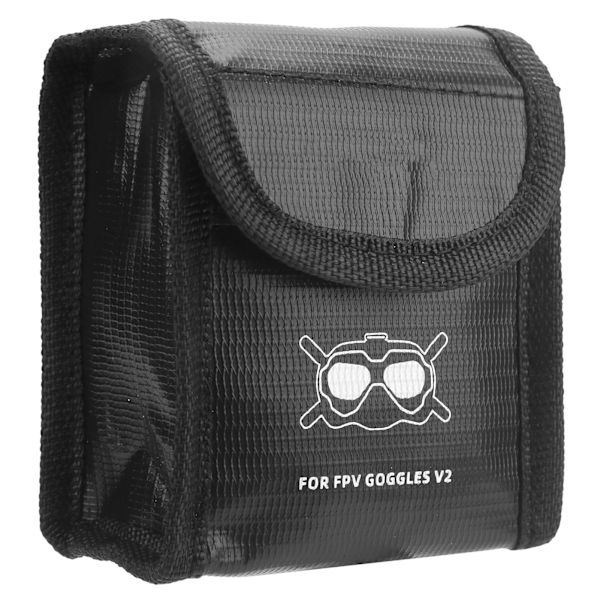 Batterisikker taske Eksplosionssikker Lipo batteriopbevaringspose til DJI FPV Flight Glasses V22 batterier