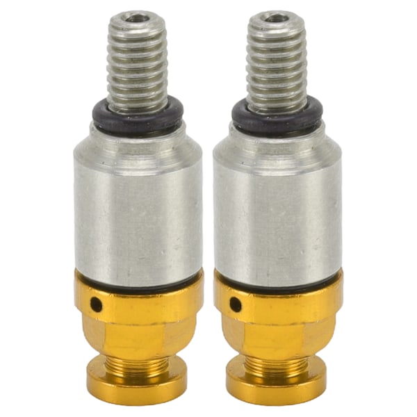 2 stk. M5x0.8 Aluminium Legering Gaffel Luftudlufter Trykaflastningsventil Udskiftning til CRF150R CR125R CR250R CRF250R Gul