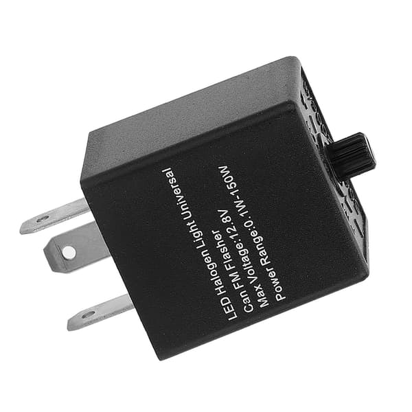 12V 24V 3-benet justerbart LED-blinkrelæ blinklys til biler og motorcykler