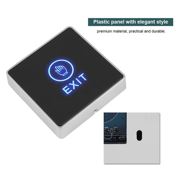 Adgangskontrollsystem Dør Touch Panel med LED-lys