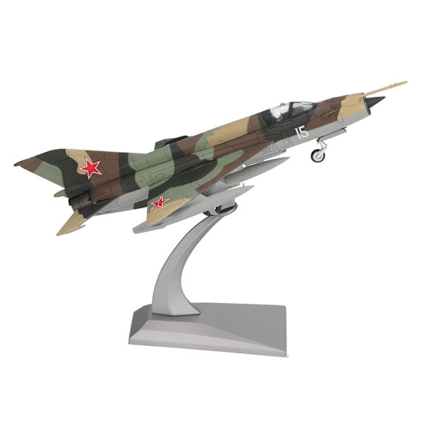1:72 Gjutmodell av flygplan med displaystativ Hög simulering Kompakt legering Flygplan Jaktmodell