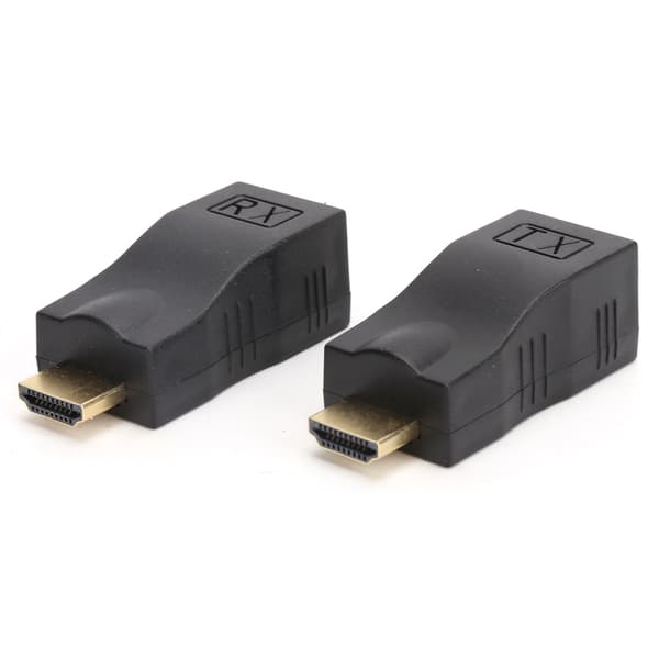 HDMI til RJ45 Adapter Extender Netværksstik Cat5e Cat6