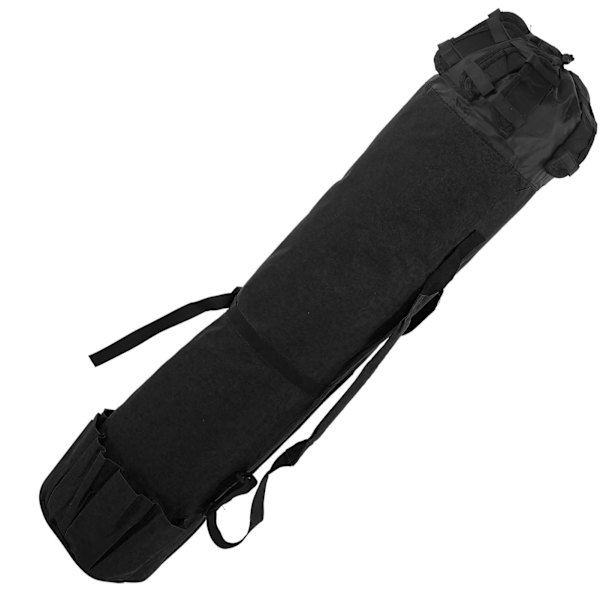 Fiskeutstyr Stang Oppbevaringspose Organizer Sylindrisk Pakke Stang Snelleholder Vanntett Svart