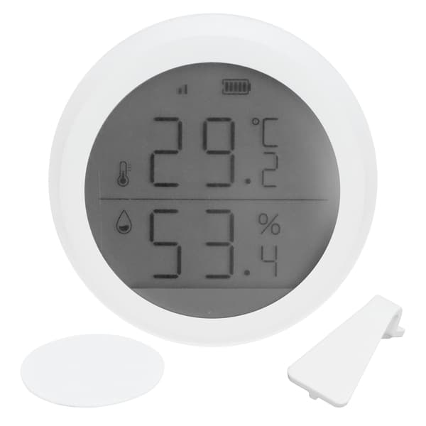 Temperatur- och fuktighetssensor Zigbee Trådlöst System Termometer Hygrometer