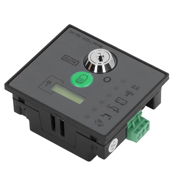 Generatorstyrmodul Auto Start LED-indikator LCD-skärm Genset-kontroller 8-35VDC