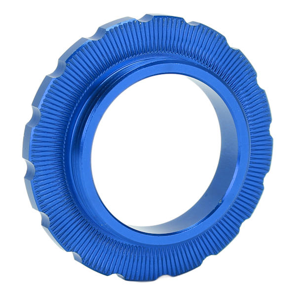MEIJUN Centerlock Låsering Center Lock Hjul Hub Tønde Aksel Skive Rotor Låsering til Cykel Mountainbike Blå