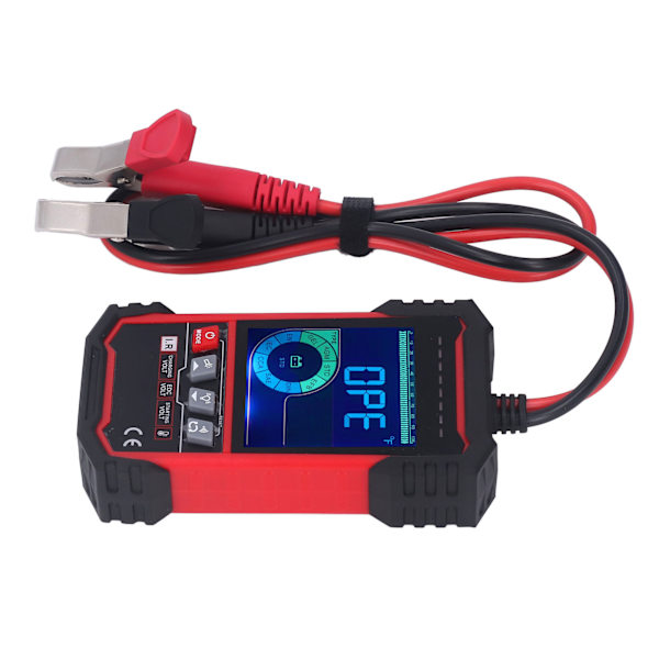 12V 24V Batteritest Färgskärm Batterilast Analysator Bilcell Laddningskapacitet Detektor