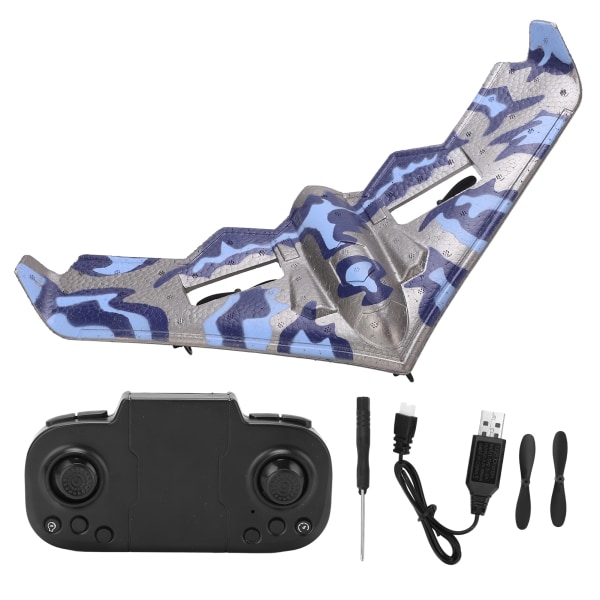 RC Flygplan Segelflygplan TY8 Fast Triangulär Vinge 2.4GHz Fjärrkontroll Flygplan EPP Skum för Tonåringar Nybörjare