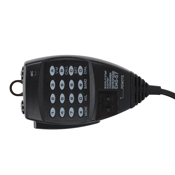 Håndholdt Mikrofon Bilradio Højttaler Mic Velegnet til Alinco DR‑620 / 635 DR‑430 / 435 / 135