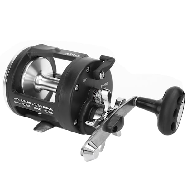 TSSD metall fiskerulle 3.8:1 hastighetsförhållande 1BB Baitcasting fiskehjul tillbehör TSSD‑4000L