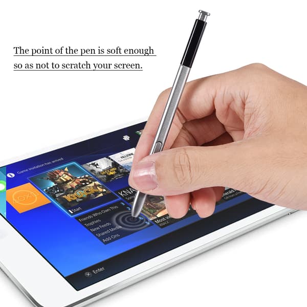 For Samsung Galaxy Note 5 Elektromagnetisk Stylus Pekepenn Universell Erstatning Grå