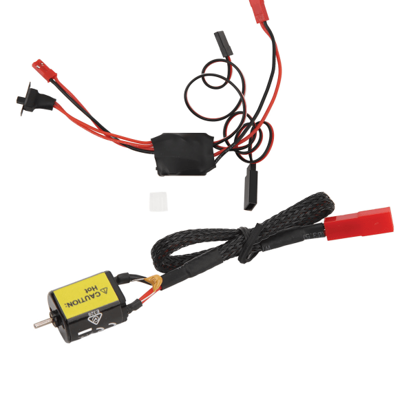 RC Borstad Motor ESC Combo Lågt Ljud Högt Vridmoment 030 88T Borstad Motor och 30A Borstad ESC för RC Crawler Bil