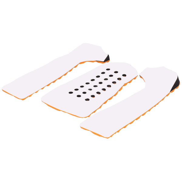 3 STK Surfboard Traction NonSlip måtte Vandtæt EVA Foam Deck Pad Surfboards Tilbehør (Orange)