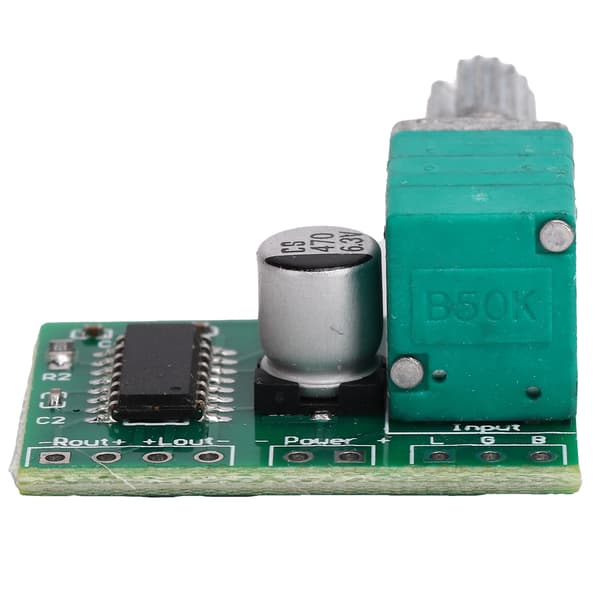 PAM8403 5V Mini Digital Effektförstärkarkort Modul USB-driven 3W Strömbrytare